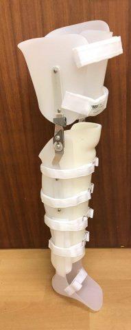 custom orthotic leg brace